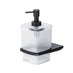 Дозатор для мыла AM.PM Inspire V2.0 настенный стеклянный Черный / A50A36922