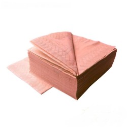 Салфетки столовые Lime 24x24 / 2 слоя / персиковый / арт. 510450 (пач.)