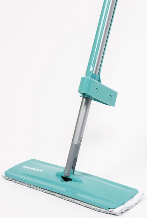 Швабра для влажной уборки пола Hausmann Dry Hands COMPACT с механизмом отжима / HM-62NA 