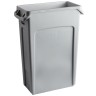 Контейнер для мусора Rubbermaid SlimJim 60 л / Серый / FG354060GRAY