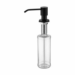 Дозатор для жидкого мыла Paulmark 350 мл черный / D002-401