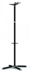 Вешалка напольная Классикс-Р (черная, белая) 1512