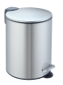 Ведро для мусора педальное WeltWasser BETTA MT 5L Матовая сталь / 10000013382