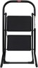 Стремянка стальная Hausmann Shan 2 ступени черная / HM-WK6018F-2A