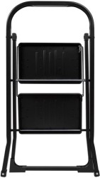 Стремянка стальная Hausmann Shan 2 ступени черная / HM-WK6018F-2A