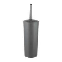 Ерш для унитаза Potato напольный пластик черный / P340-19