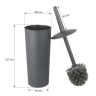 Ерш для унитаза Potato напольный пластик черный / P340-19