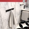 Планка 5 крючков Fixsen Trend Черный / FX-97805-5 Планка 5 крючков Fixsen Trend Черный / FX-97805-5