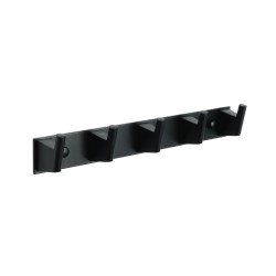 Планка 5 крючков Fixsen Trend Черный / FX-97805-5 Планка 5 крючков Fixsen Trend Черный / FX-97805-5