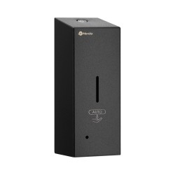 Дозатор MERIDA STELLA R КЛИК СЛИМ металл сенсорный, картриджный, Черный / DSC108.C