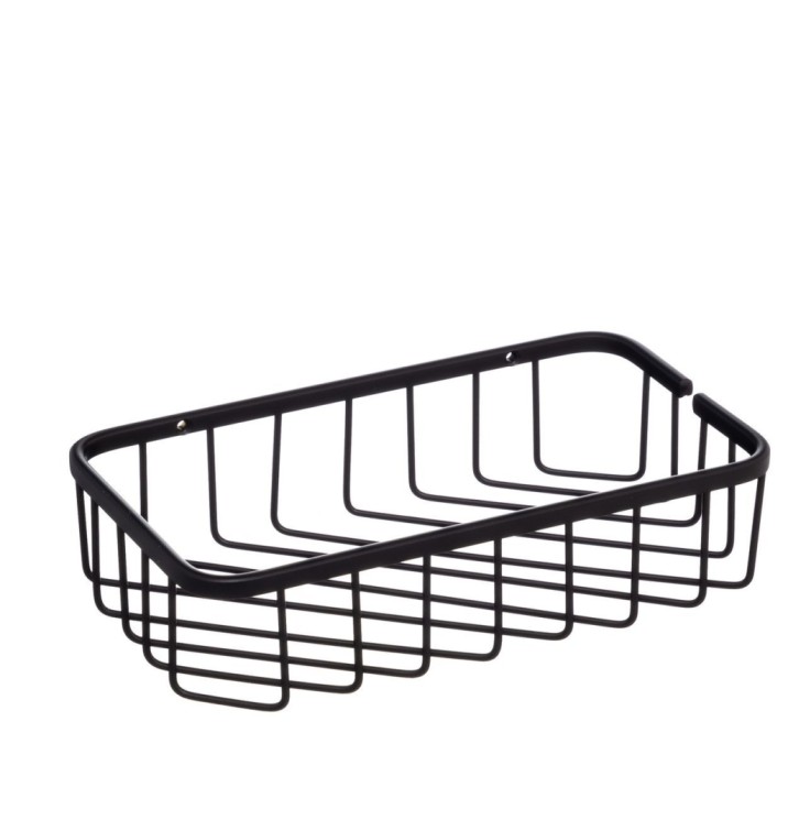 Полочка настенная Geralis решетка из латуни 245х140х60 мм / M-106-04