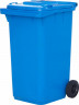 Мусорный контейнер Klimi 980240B / полиэтилен / 240л / синий