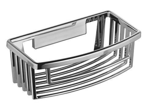 Корзинка для губки KEUCO глубокая съемная, со скрытым креплением 200x70x114 мм Хром / 24942010100