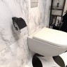 Держатель туалетной бумаги с крышкой Fixsen Trend Черный / FX-97810 Держатель туалетной бумаги с крышкой Fixsen Trend Черный / FX-97810