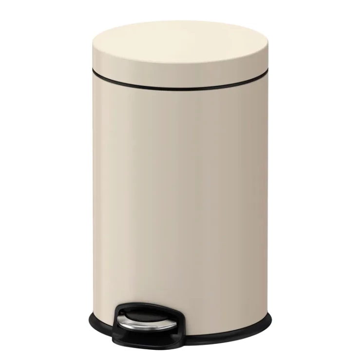 Ведро для мусора педальное WeltWasser ERFIE BG 3L Бежевый матовый / 10000001970