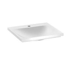 Умывальник KEUCO Royal Reflex из минерального литья для смесителя на 1 отверстие, 500х490х30 мм, Белый / 34041315001