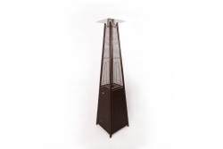 Уличный газовый обогреватель Ställeh Pyramid x4 Rattan Коричневый / Pyramid x4 Rattan Brown