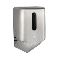 Сушилка для рук GFmark V-windblade с дисплеем, 1300 W нерж. сталь Сатин / 6868-N