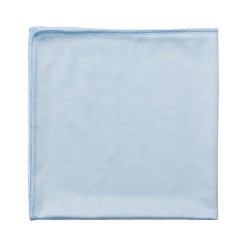 Салфетки для полировки стекла из микрофибры Rubbermaid HYGEN™ Executive Series, синие,40,6х40,6 см, 12 шт.упак. / FGQ63000BL00